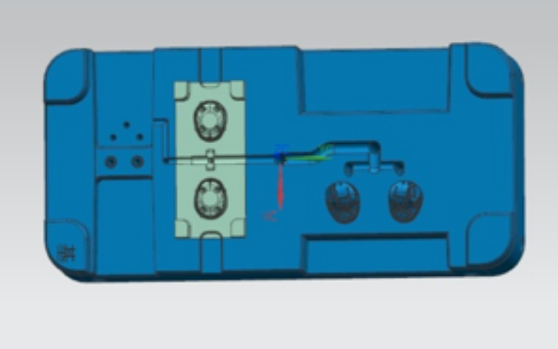 Aluminum alloy parts mold